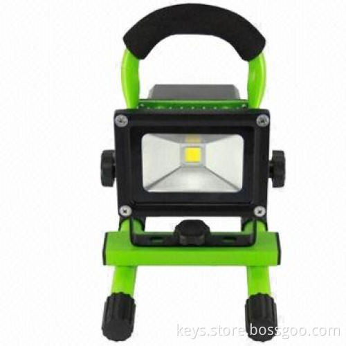 5W Rechargeable LED Floodlight, Spotlight Work Light Frame Mains & Car Charge IP54